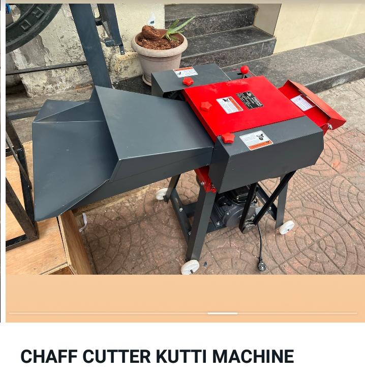 Chaff cutter machine